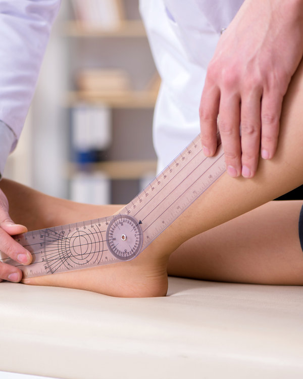 Beinmessung Kind